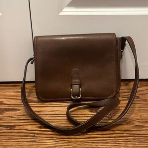 Vintage Coach Saddle Bag 1980s